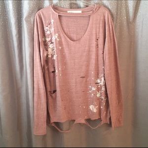 Vintage Havana Distressed Top